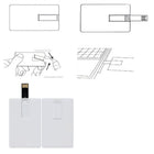 Credit Card USB Flash Drive 1 GB