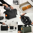 Large Capacity Foldable Insulated Lunch Box Tote Bag