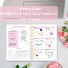 A5 Spiral Weekly Planner Notebook