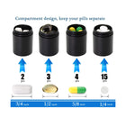 Aluminum Alloy Sealed Medicine Bottle