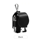 Portable Waist-Hung PU Leather Golf Ball Pouch