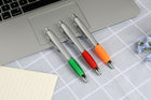 Ballpoint Pen Retractable With Rubber Grip Type