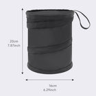 Double-Layer Oxford Car Trash Can & Storage Bin