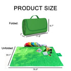 Folding Beach Picnic Rug With Handle