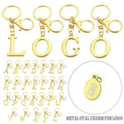 Custom Metal Initial Letter Keychain Better Quality