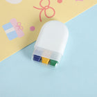6 Colored Rainbow Crayons