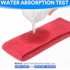 Cotton Terry Sweat-Wicking Sports Headband
