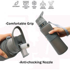 22 Oz Silicone Collapsible Water Bottle
