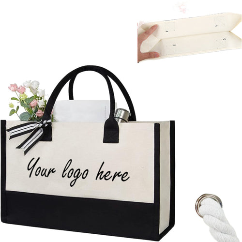 Customizable Canvas Tote Bag