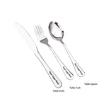 Stainless Steel Tableware Set