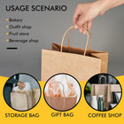 Kraft Paper Retro Brown Bag