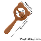 Wooden Animal Baby Hand Bell Toy