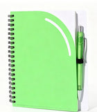 B6 PP Spiral Notebook With Pen Holder