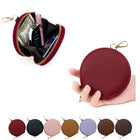 PU Leather Women's Zipper Coin Purse