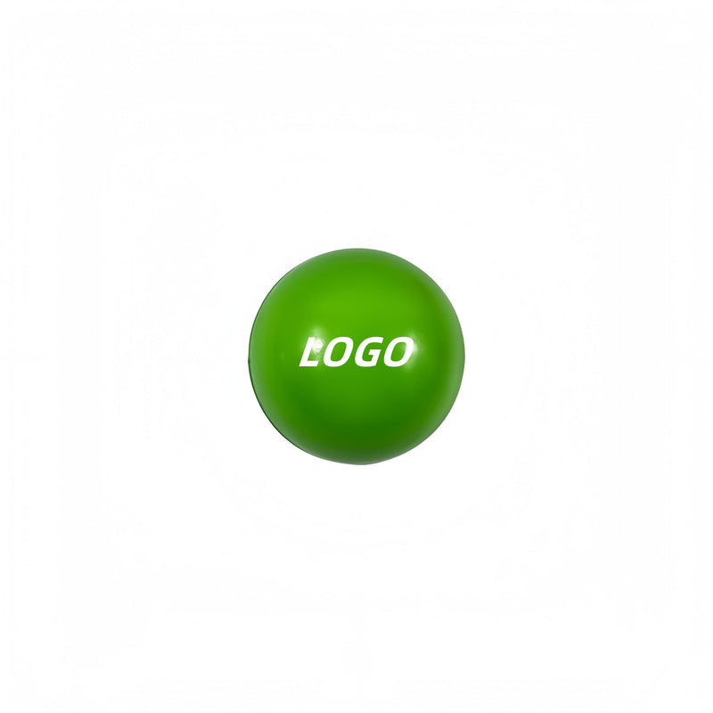 63mm Glossy PU Stress Ball Toy Bouncy Ball