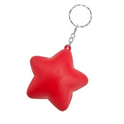 Custom Mini Smile Face Star Stress Reliever Keychain