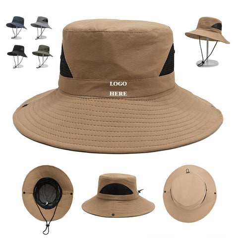 Breathable Mesh Sun Protection Fishing Hiking Hat