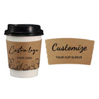 Custom Premium Printed Coffee Cup Sleeves