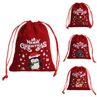 Christmas Gift Drawstring Pouch