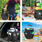 Foldable Picnic And Garden Tool Basket