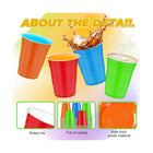 Colored Plastic Cups Disposable