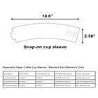 Full Color Paper Insulated Coffee Cup Sleeve