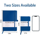 192-Page Lined Hardcover Notebook