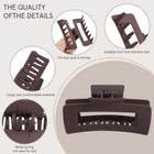 Rectangle Claw Clip