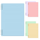 A5 Morandi Frosted PP Spiral Notebook
