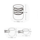 Hanging Camping Cooking Pot Sets