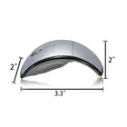 Foldable Wireless Laptop Mouse