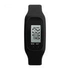 Silicone Wrist Pedometer Watch