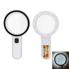 30X Handheld Magnifier With Led Light