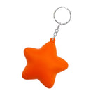 Custom Mini Smile Face Star Stress Reliever Keychain