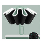 Reverse Folding Umbrella With Ring Buckle