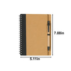 Spiral Notebook With A Pen