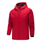 Unisex Outdoor Casual Lightweight Hooded Windbreaker Jacket