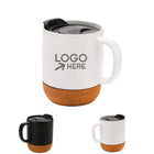 Ceramic Coffee Mug With Cork Bottom