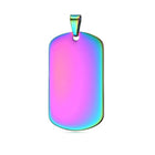 Dog Tags Stainless Steel Necklace