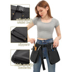 Outdoor Multi-functional Multi-pocket Zippered Waist Bag