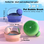 Dog Bath Scrubber Brush