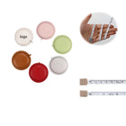 60" PU Leather Auto-Retracting Tape Measure