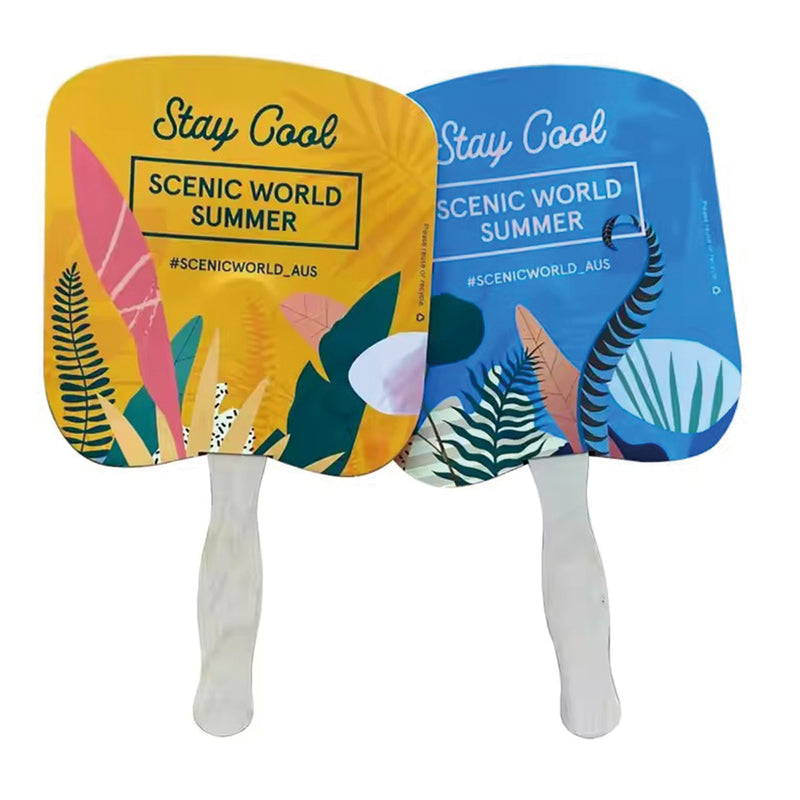 Customized Paper Creative Advertising Fan
