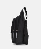 Travel Shoulder Crossbody Sling Backpack Earphone Hole