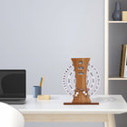 Wooden Rotating Perpetual Calendar