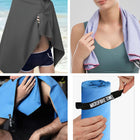 Full Color Microfiber Beach Towel (16" x 30")