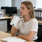 Rechargeable Self Stirring Mug With Temperature Display