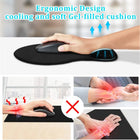 Ergonomic Mouse Pad With Gel Wrist Support