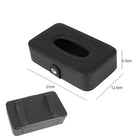 Portable Leather Car Sun Visor Napkin Holder Tissue Holder