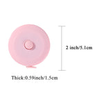 Portable Round Tape Measure With Retractable Design